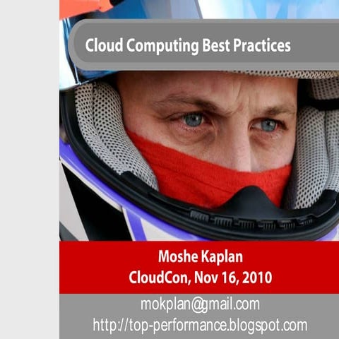 Cloud Computing Design Best Practices