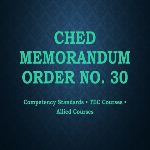 CMO 30 S 2004 Deped order about curriculum