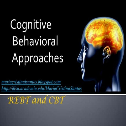 Cognitive therapy  cbt and rebt