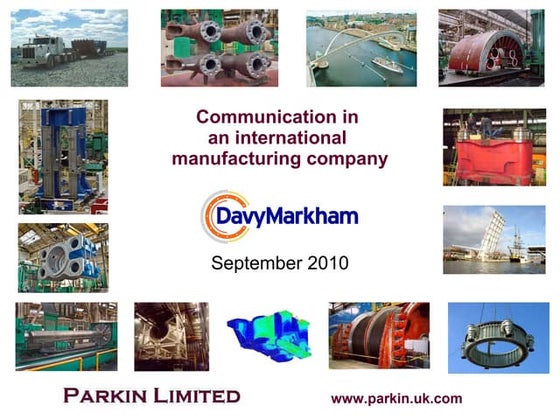 Communication presentation 2010