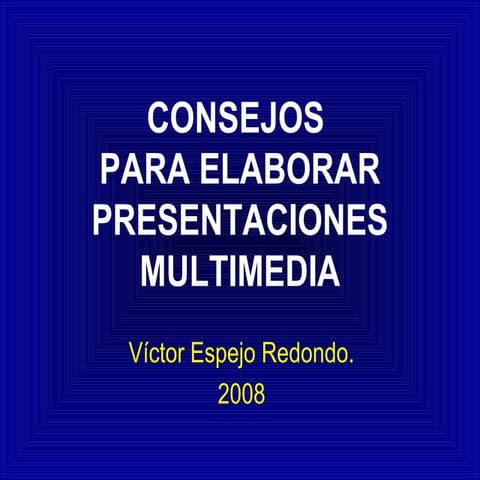 Consejos presentaciones