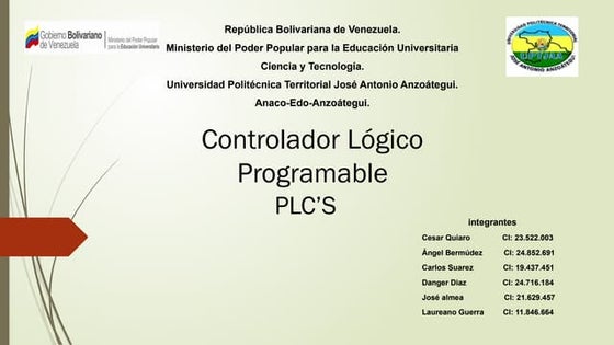 controlador-logico-programable y de sistemas electricos