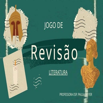 Jogo de Revisão Primeira Série  (Segudno Trimestre)