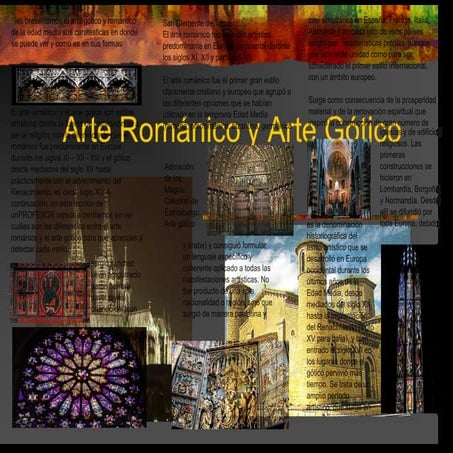 Criptico, edad media gotica y romantica