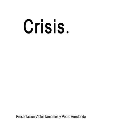 Crisis Económica