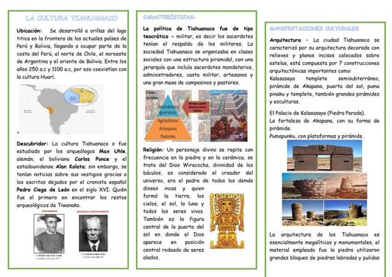 CULTURAS ANDINAS ecuador peru para basica