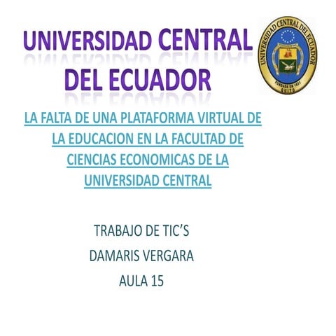 Damaris vergara plataforma virtual