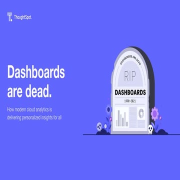 Death of the Dashboard