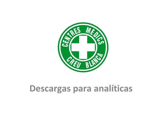 Descargas para analíticas