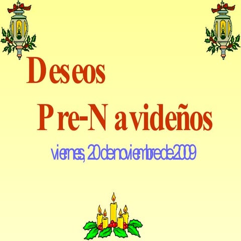 Deseospre Navidad