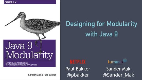 Desiging for Modularity with Java 9
