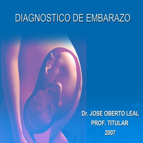 Diagnostico De Embarazo