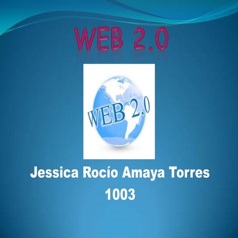 Diapositiva sobre la web 2.0