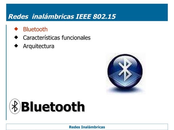 Diapositivas U2 2 Bluetooth V2
