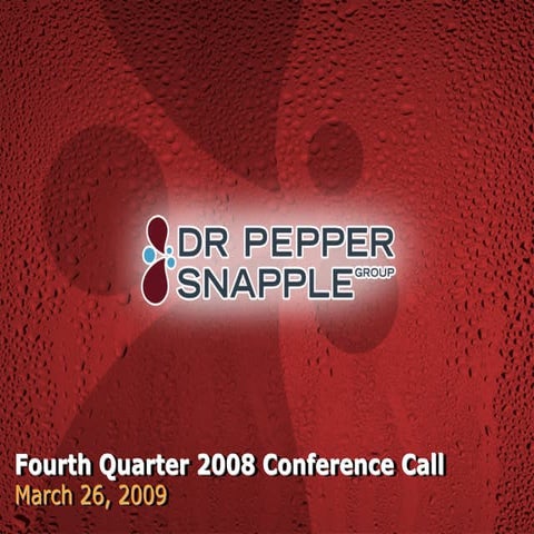 DPS Annual Review Conference Call Presentation