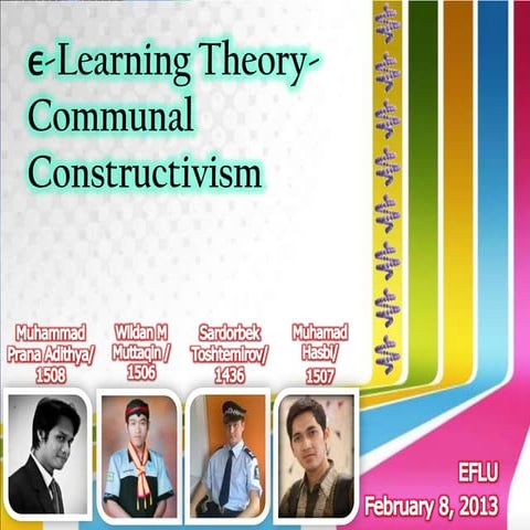 E learning theory