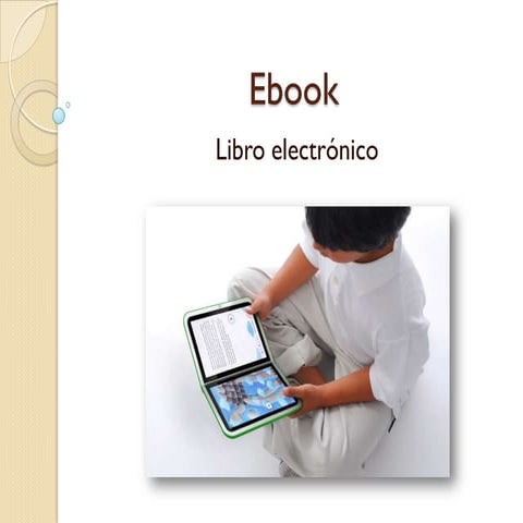 Ebook o libro electrónico
