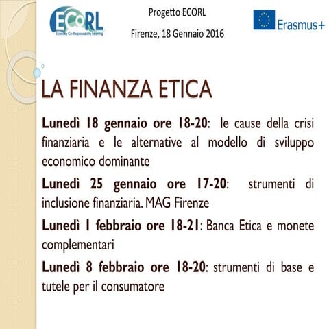 La Finanza Etica