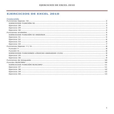 Ejercicios de-excel-2010