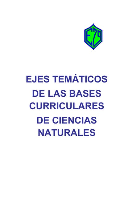 Ejes temáticos bases cn
