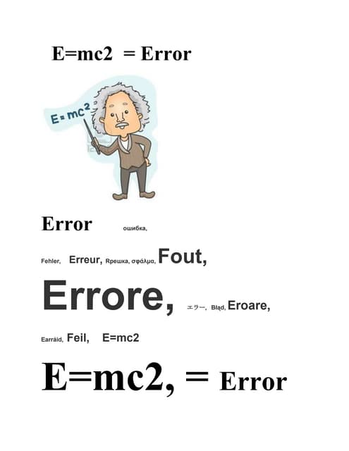 E=mc2 french