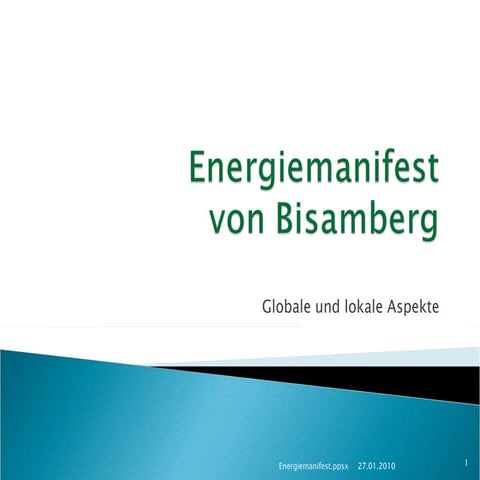 Energiemanifest