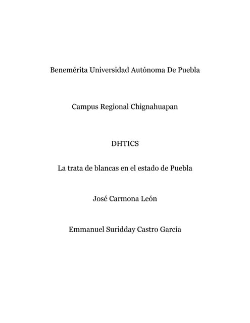 Ensayo final