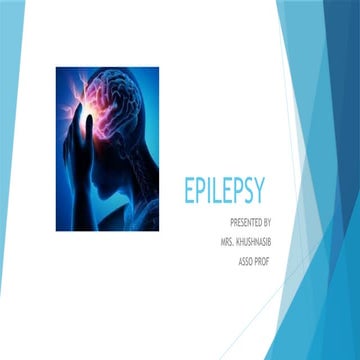 EPILEPSY and treatment with surgery  .pptx