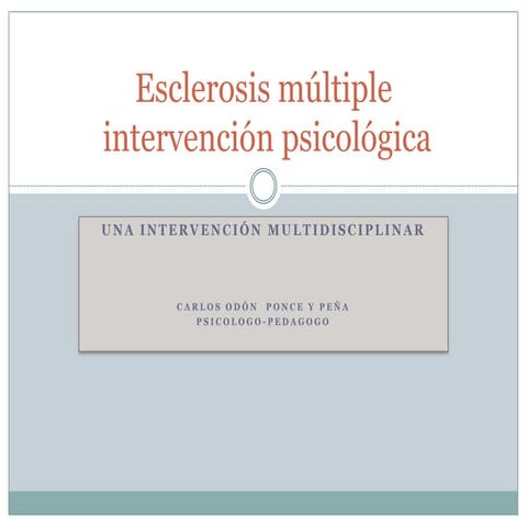Esclerosis múltiple