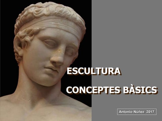 Escultura, conceptes bàsics