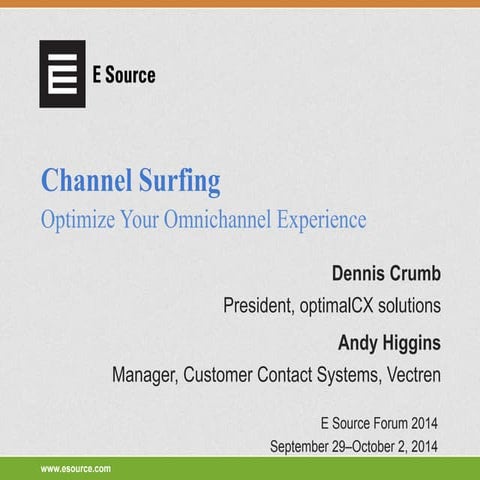 Channel Surfing: Optimize Your Omnichannel Experience