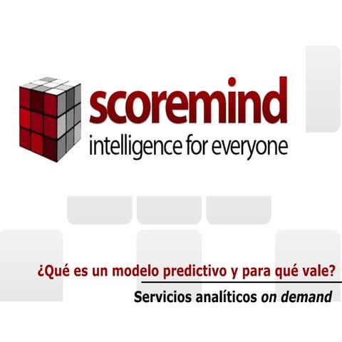 ¿Qué es un modelo predictivo y para qué vale?