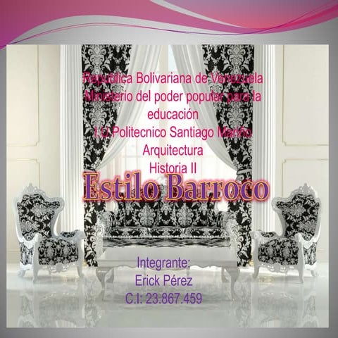 Estilo arquitectónico barroca