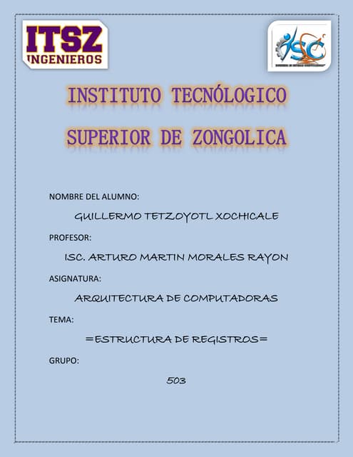 Estructura de registros