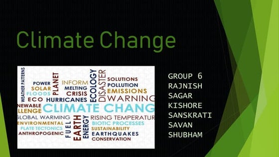 Climate change 