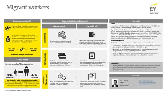 EY Customer Segments Banking Offerings