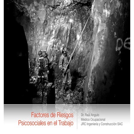 Factores de Riesgo Psicosociales en el Trabajo