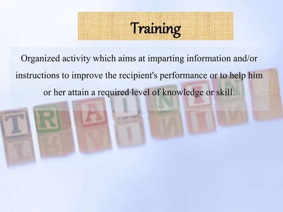 training ppt - Copy