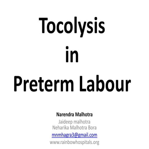 preterm labour