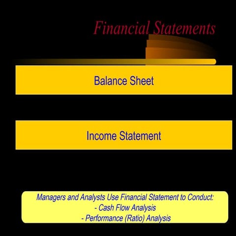Financial statement analysis