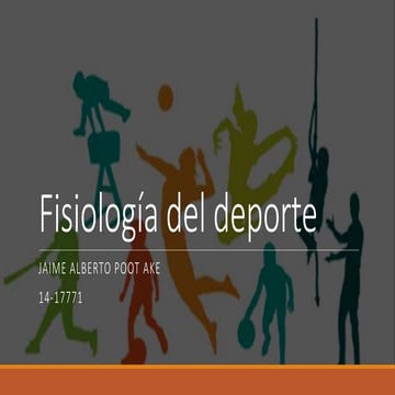 Fisiología del deporte