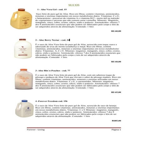 Forever catalogo Edivan Ferreira