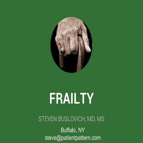 Frailty applications in practice 