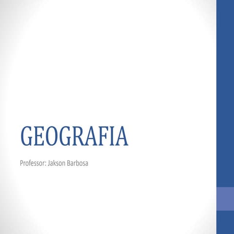 Geografia   cartografia