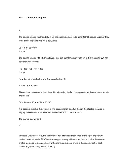 Gmat quant topic 5   geometry solutions