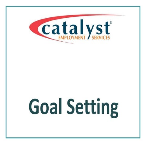 Goal setting