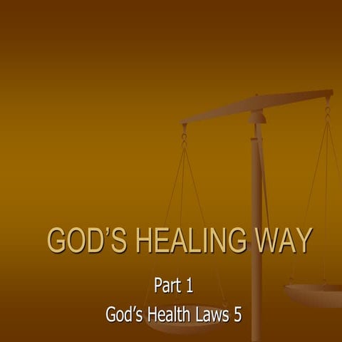 Godâ€™s healing way 05