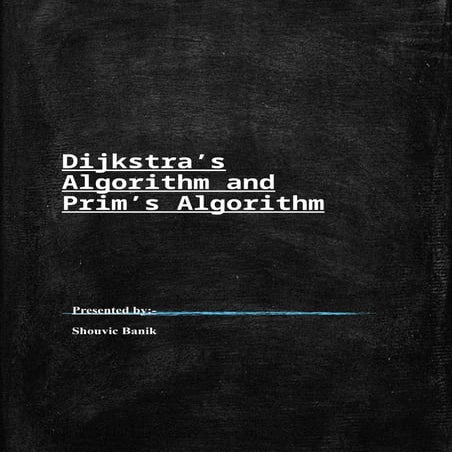 Dijkstra’s Algorithm and Prim’s Algorithm in Graph Theory and Combinatorics
