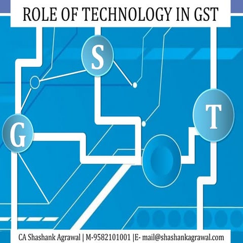 Understanding GST - Role of Technology
