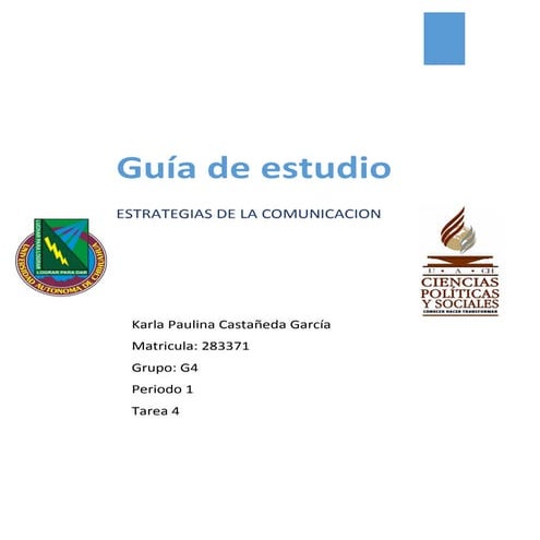 Guía de estudio de la materia